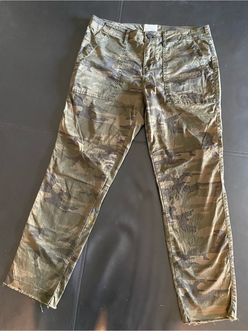 Sanctuary Camo Cotton Pants, sz 29